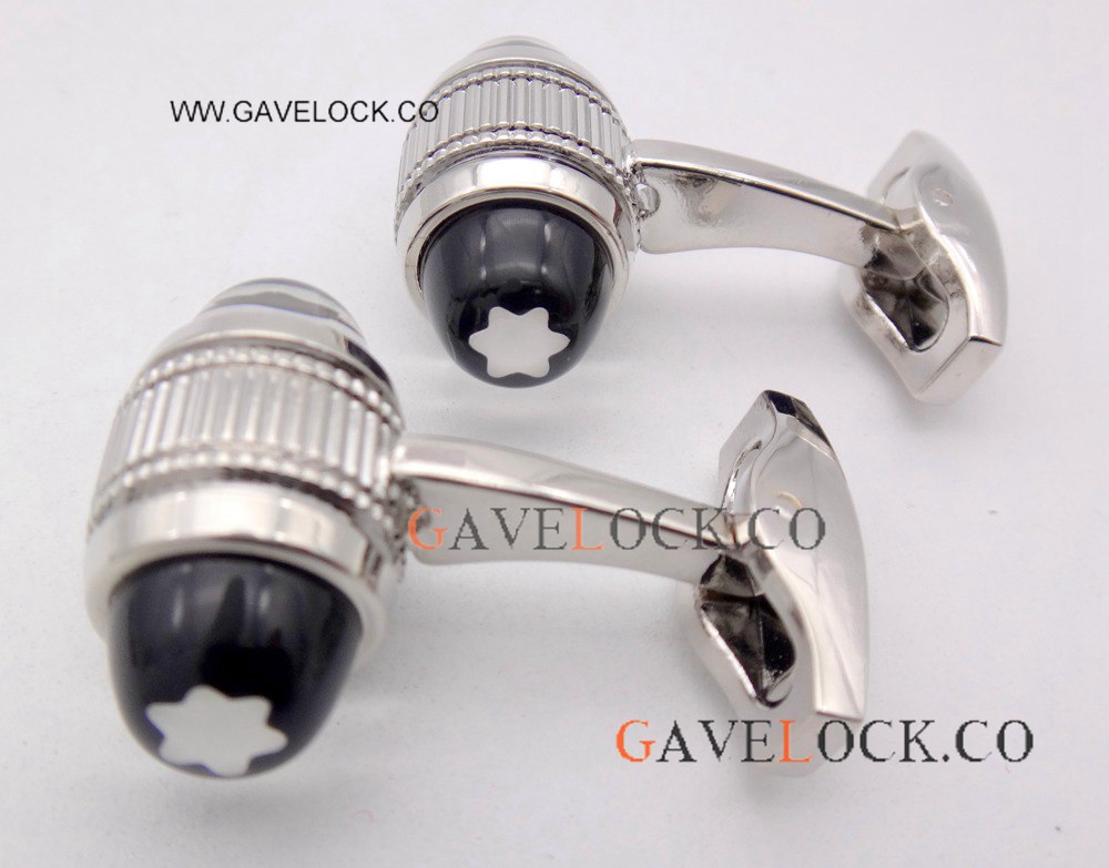 Montblanc Urban walker Cufflinks - Replica Silver Cufflinks